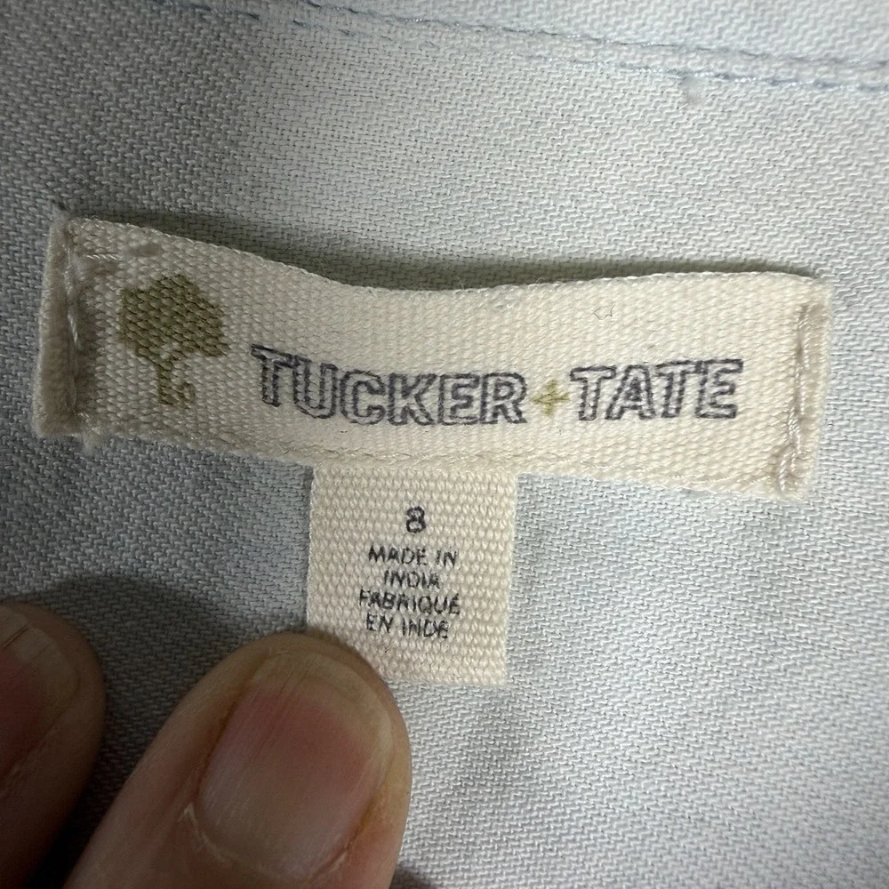 Tucker & Tate Front Botton Collar Dress Girls 8 Country Cowgirl Photos‎  Summer